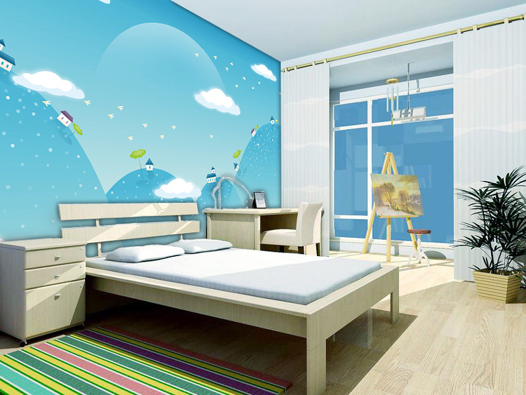 Children's room wall painting requirements